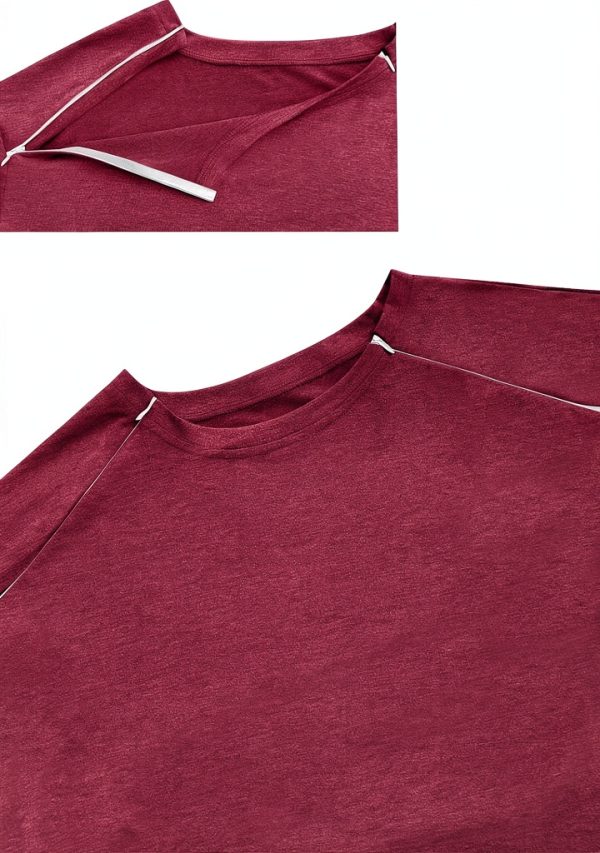 Post Surgery Shirt BrandX Unisex Cotton Easy Zip-4