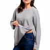 MAI Adaptive Shoulder Rehab Shirt for Women Gray Full Sleeve Medical-1