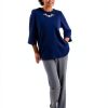 Adaptive Women's Open Back Shirt by Silverts Soft Knit Easy Access-3