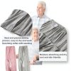 DEEYOTA Nursing Suit Pink1 Modal Patient Undergarment Medium to XL-3