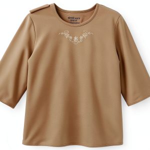 Adaptive Women's Open Back Shirt by Silverts Soft Knit Easy Access-0
