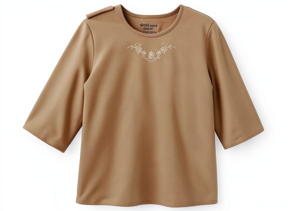 Adaptive Women's Open Back Shirt by Silverts Soft Knit Easy Access-0