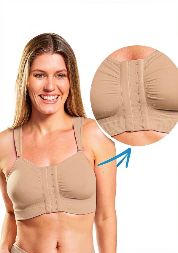Post Op Bra Bella Surgical Support with Front Closure, Multiple Sizes-4