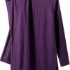 Open Back Women's Top Silverts Assisted Dressing with Rhinestone-1