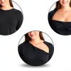 Care+Wear Women’s Long Sleeve Chest Port Access Shirt Lavender X Large-3