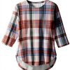 Silverts Open-Back Women’s Top Pink Punch Easy Snap Closure-0