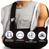 MAI Adaptive Shoulder Rehab Shirt for Women Gray Full Sleeve Medical-3