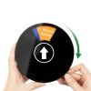 Office Door Sign K KitchenTour Rotating 6 Inch Black 6‑Mode-2
