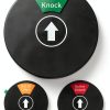 Office Door Sign K KitchenTour Rotating 6 Inch Black 6‑Mode-0