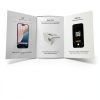 Google Review Stand ProsperQR NFC QR Stand Three Pack Gloss White-3