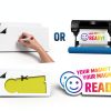 2 Pack Blank Car Door Magnet Sticker, Rounded Corners Magnetic Vehicle Sign, Perfect Magnet for Car to DIY Advertise Business and Cover Company Logo, Personalized Magnet Decal (24x12 inch)-4